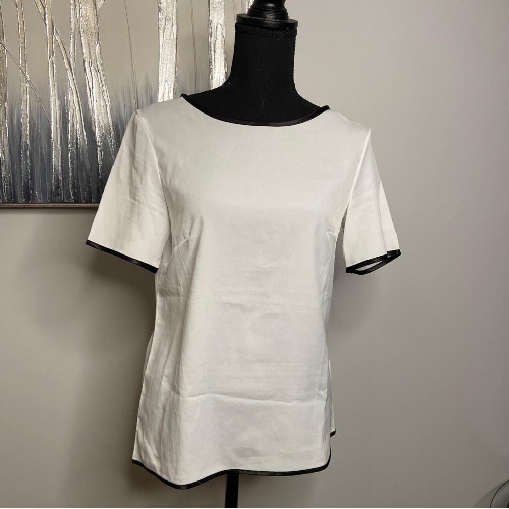 Black & White Blouse